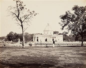 SAMUEL BOURNE (1834-1912) A group of 17 photographs depicting historical landmarks in Delhi. 1860s.